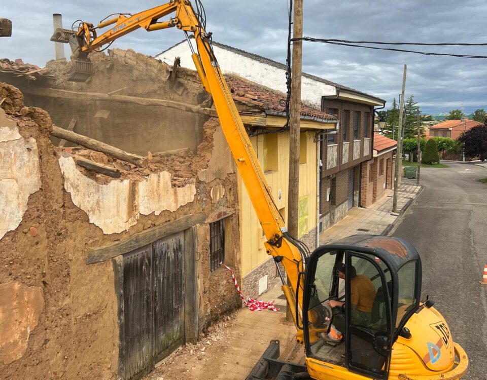 Derribo con brazo de demolición, para miniexcavadora de 4.5tn